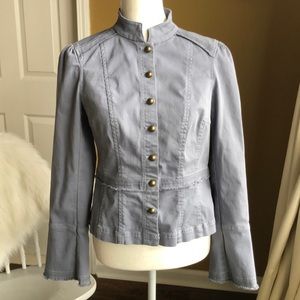 WHBM military style jacket